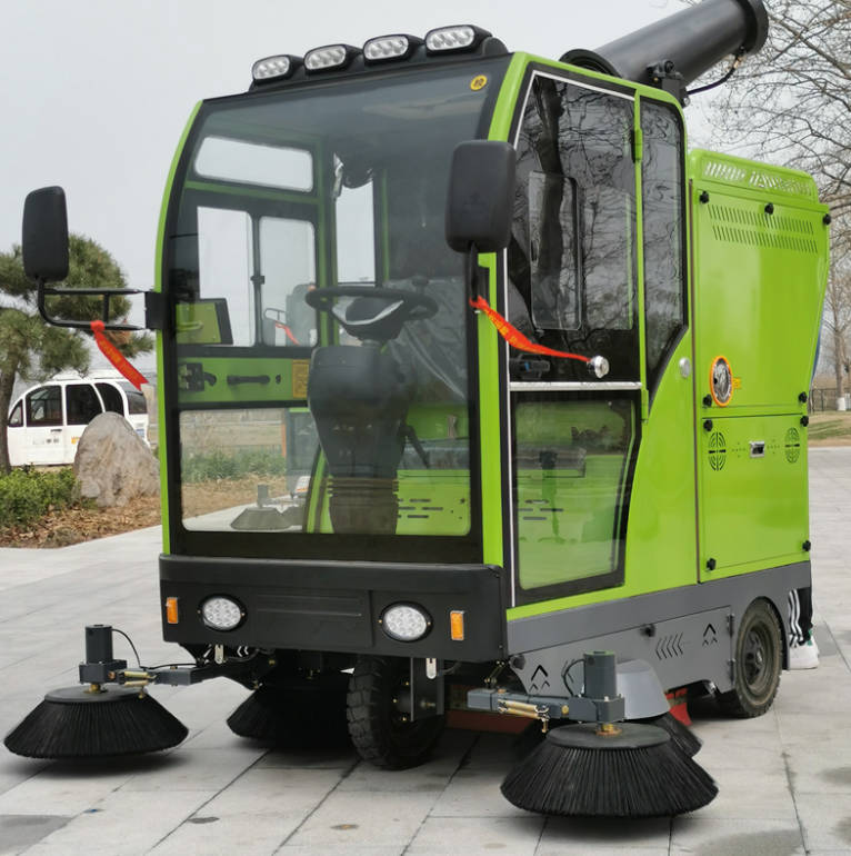 青海道路清洁广泛应用电动环卫清扫车